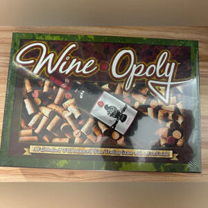 WINEOPOLY Wine Trading Board Game Adults Party Game Wine-Opoly Drinking Game New